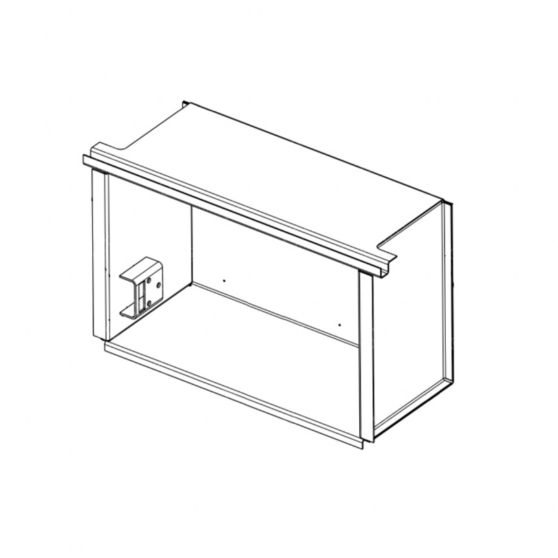 TBB 150057 A/C ELECTRICAL BOX, 25IN., SHORT SKIRT