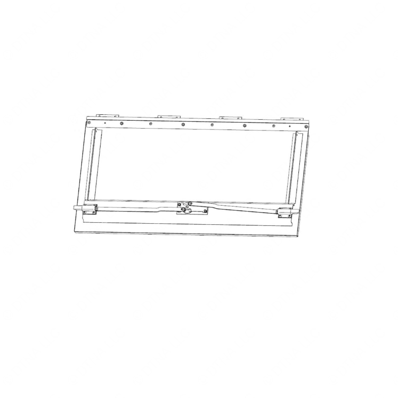 TBB 150433 DOOR-THROUGH LUGG. BOX, 60IN. X 24IN., L