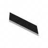 TBB 150585 STEP TREAD, PEBBLED, BLACK, 1ST STEP,RIB