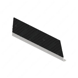 TBB 150586 STEP TREAD, PEBBLED, BLACK, 2ND STEP,RIB