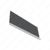 TBB 150590 STEP TREAD, PEBBLED, DARK GREY, 3RD STEP