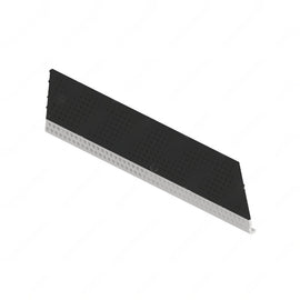 TBB 150591 STEP TREAD, PEBBLED, BLACK, 1ST STEP,PEB