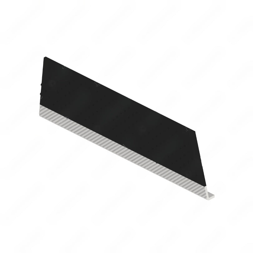 TBB 150592 STEP TREAD, PEBBLED, BLACK, 2ND STEP,PEB