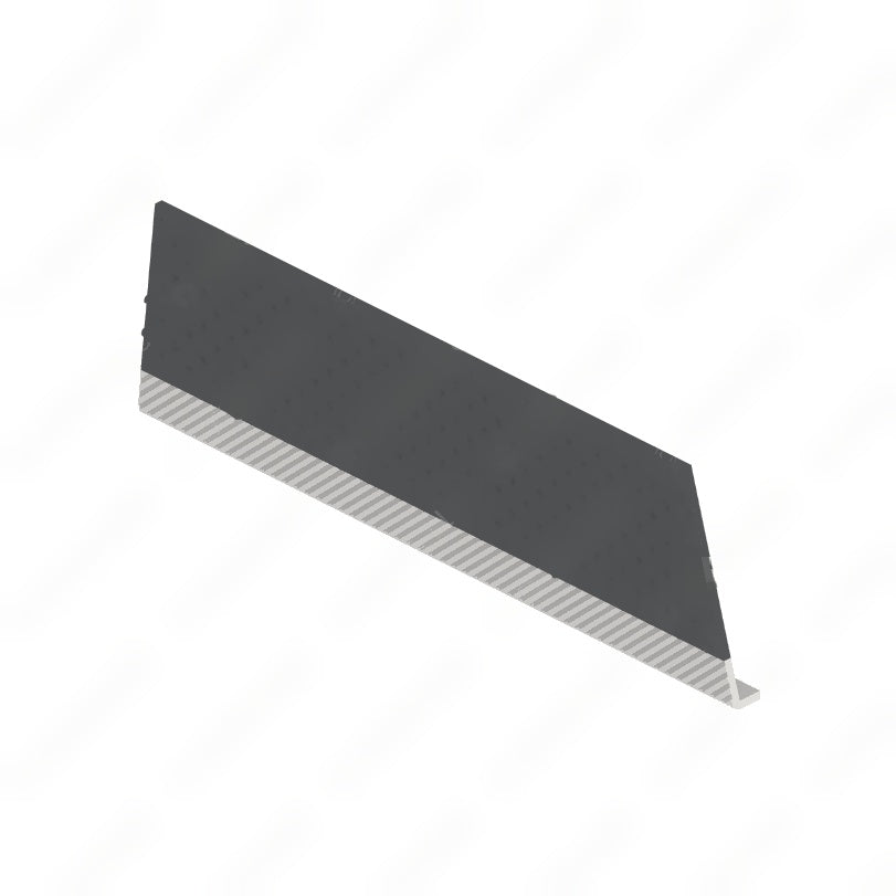 TBB 150598 STEP TREAD, PEBBLED, DARK GREY, 2ND STEP