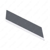 TBB 150603 STEP TREAD, RIBBED, DARK GREY, 1ST STEP