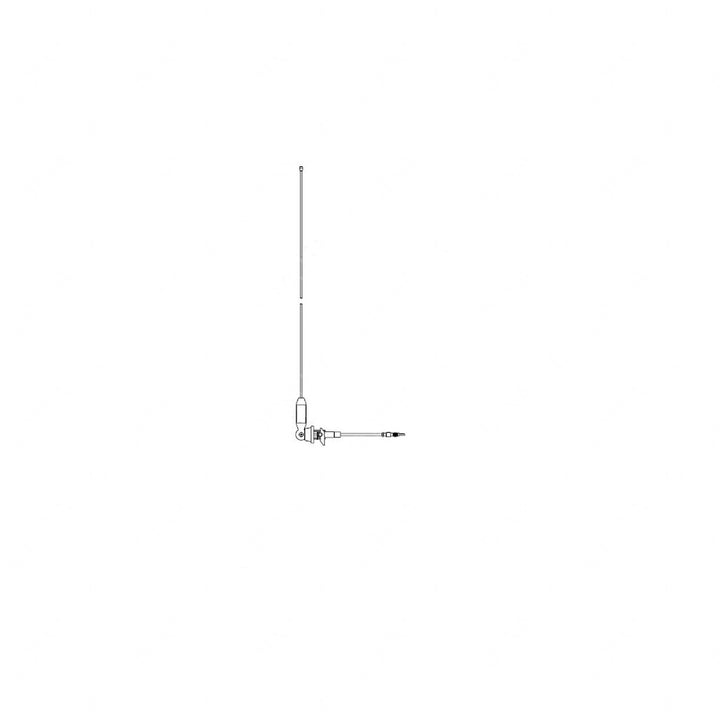 TBB 150704 ANTENNA ASSY, RADIO, SPRING MAST,SIDE MT