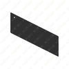 TBB 151166 BACKING PLATE, THOMAS LOGO, EF FRT PANEL