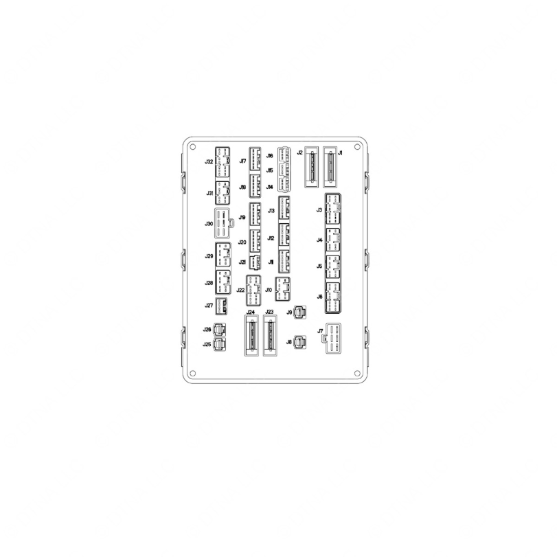 TBB 151279 PRINTED CIRCUIT BOARD, NO.1 CU BUS BAR