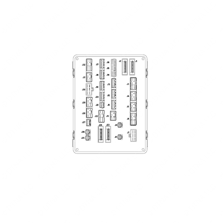 TBB 151279 PRINTED CIRCUIT BOARD, NO.1 CU BUS BAR