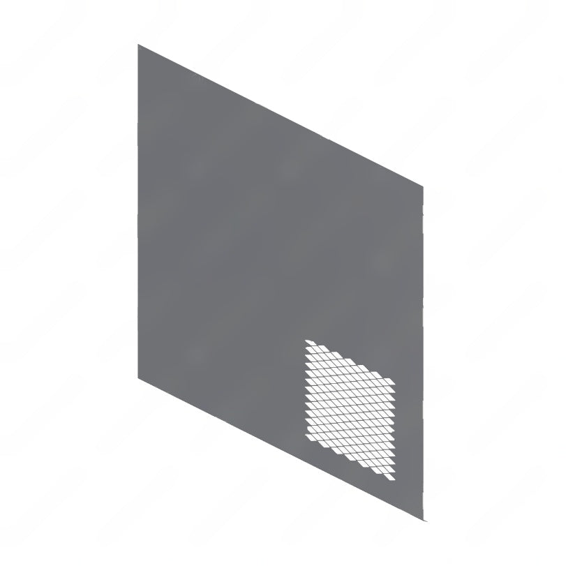 TBB 151343 SIDE SHEET, ATD VENT, 2 WDO, 20 GA.