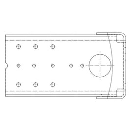 TBB 151358 CROSS-MBR ASSEMBLY AIRLINER RR SUSP DL
