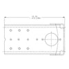TBB 151385 CROSS-MBR ASSEMBLY AIRLINER RR SUSP SGL
