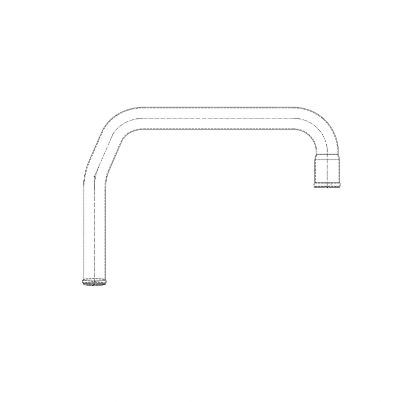 TBB 151834 PIPE RAD LOWER ISB EF