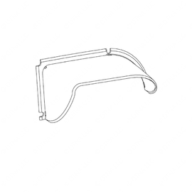 TBB 152220 VISOR, WARNING LIGHT, REAR RIGHT