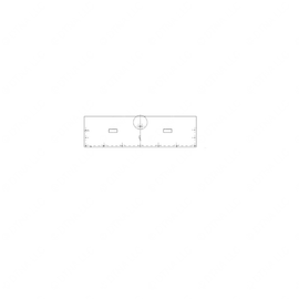 TBB 152295 HEADLINER, SHORT REAR END, RED LIGHT, S