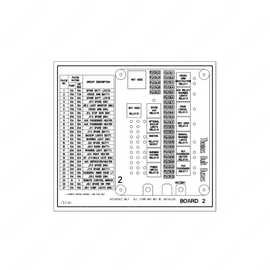TBB 153181 LABEL, PC BOARD 2