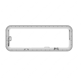 TBB 154518 WINDOW PO CLR TEMP W/O VAND REAR