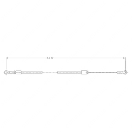 TBB 155526 CABLE CONTROL,EMERG RELEASE,MNL DR CNTRL