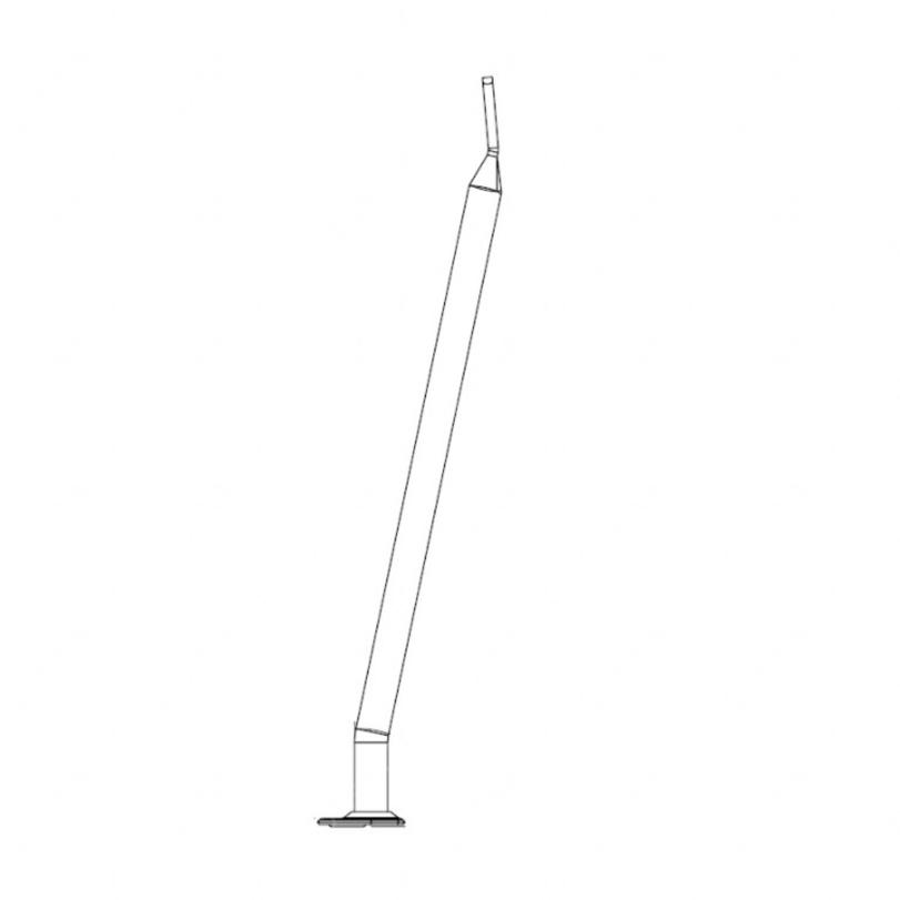 TBB 155534 FORWARD PEDISTAL BRACE ASM,MANL DR CNTRL