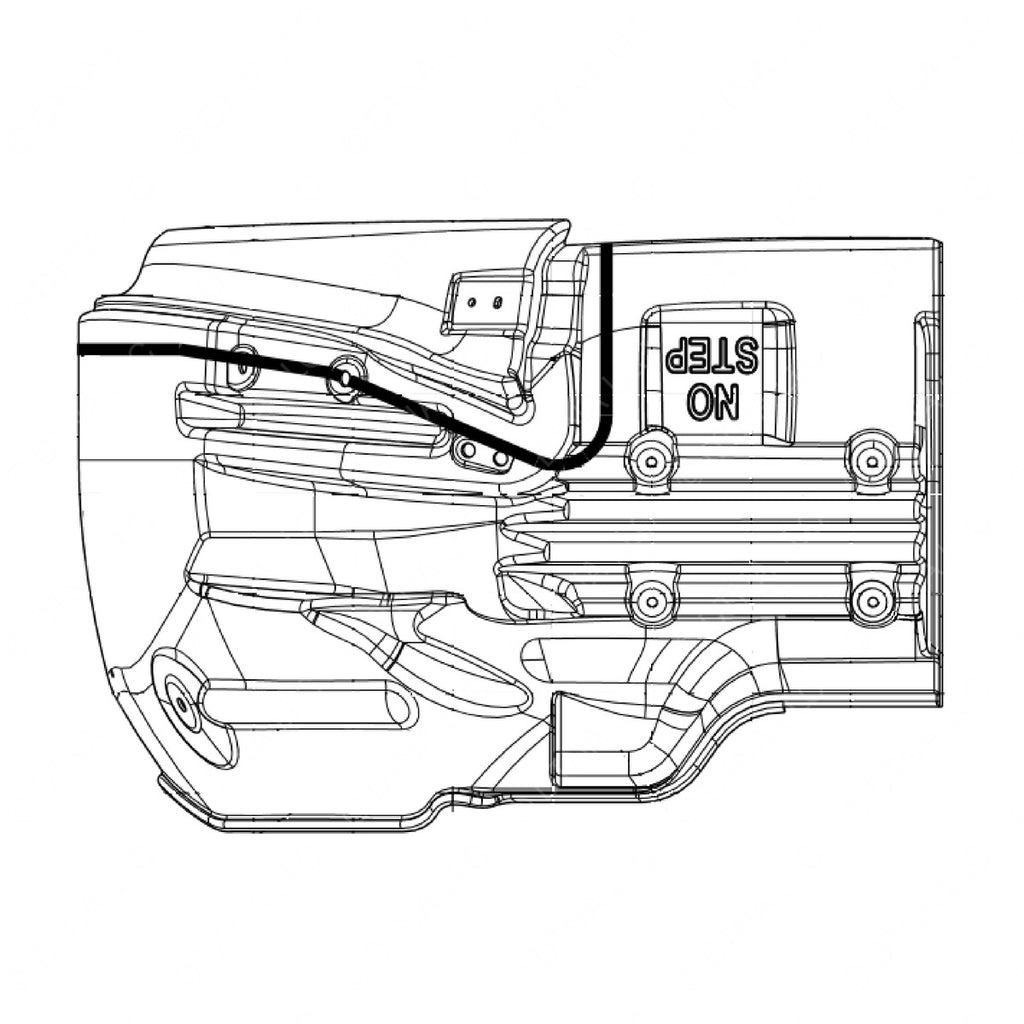 TBB 157916 QUARTER FENDER, 24IN. LEFT SIDE