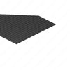 TBB 158198 FLOOR COVERING, VESTIBULE, BLACK, FLAT