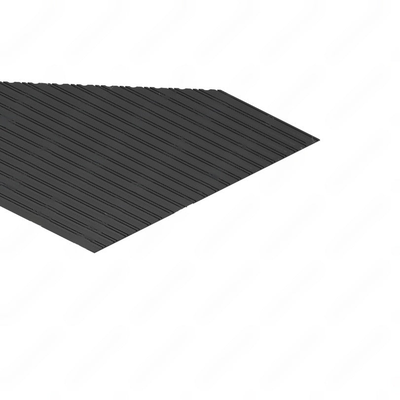TBB 158198 FLOOR COVERING, VESTIBULE, BLACK, FLAT