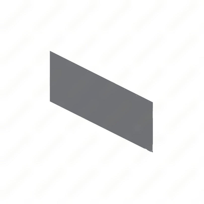 TBB 158752 SIDE SKIRT 40IN.,RS,1ST RAFTER NOTCH,16