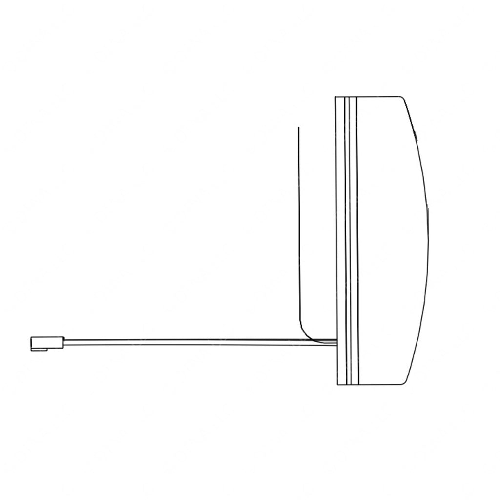 TBB 159017 REVERSE LIGHT ASSY,CLEAR 4IN INCANDESCE