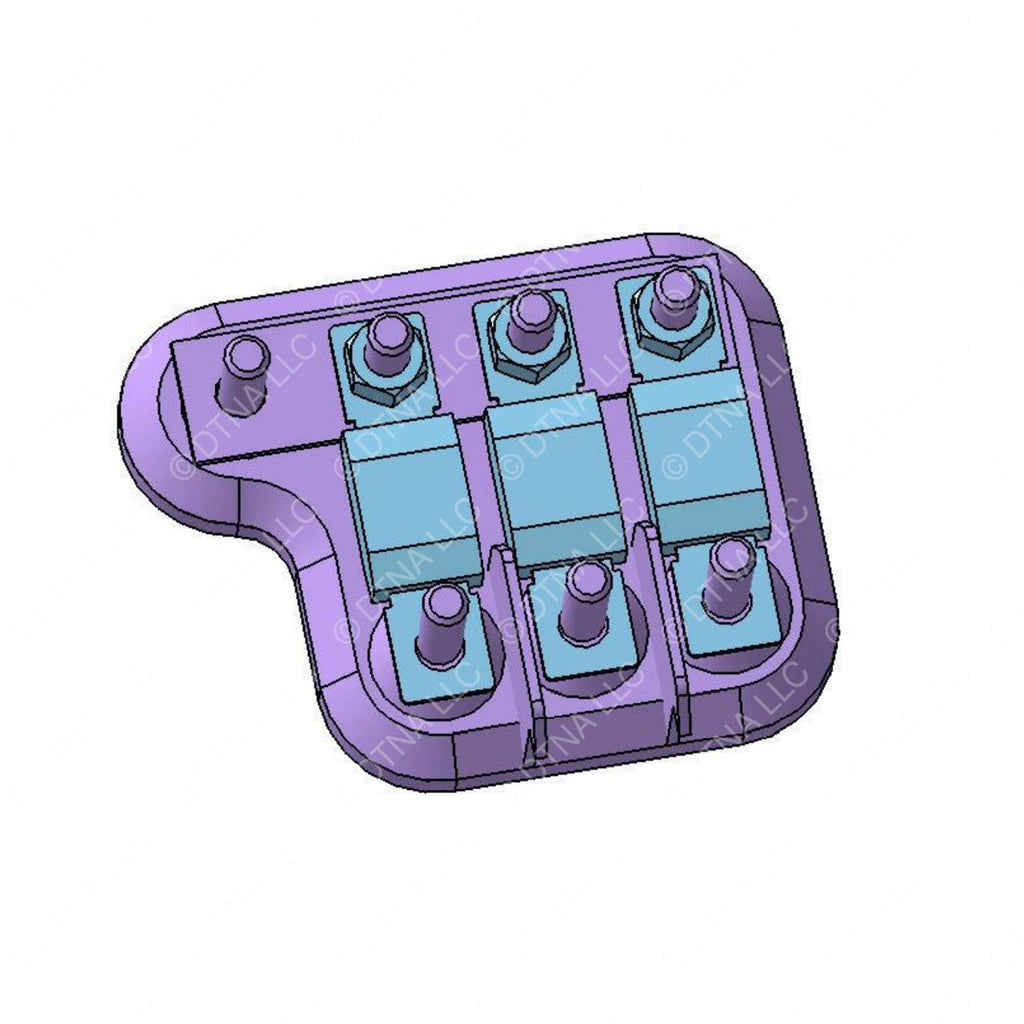 TBB 159047 MASTER FUSE JUNC. ASM, 3 POS 175/175/150