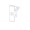 TBB 159489 T-HANDLE VANDALOCK FRT DR OUTWARD OPEN