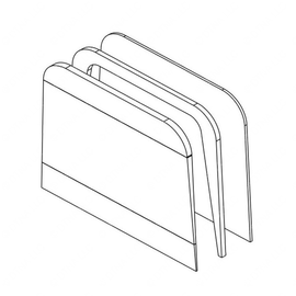 TBB 159534 36IN. FOAM NY THIN BACK