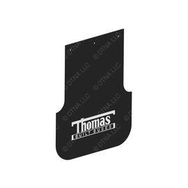 TBB 159849 MUD FLAP,FRNT,RBR,15.5WDX19.5HIGH,W/LOGO