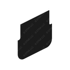 TBB 159873 MUD FLAP RUBBER REAR W/O LOGO