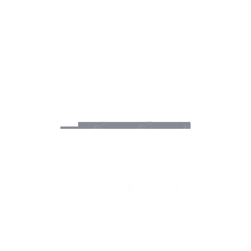 TBB 160175 SIDE SKIRT 10IN, LS BOX NOTCH, 16GA