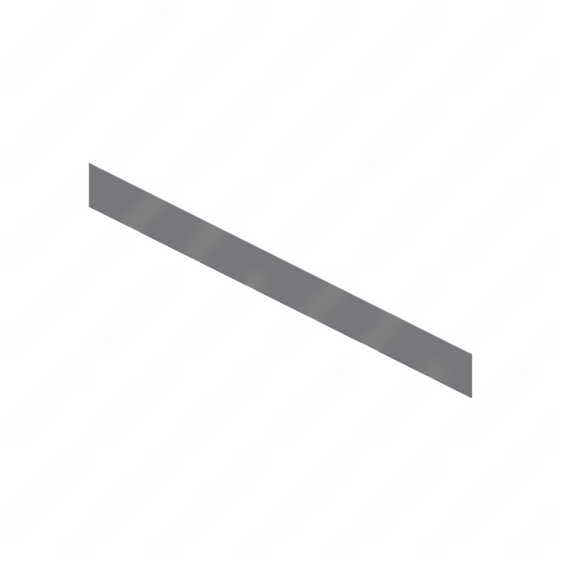 TBB 160485 AISLE FLR COVERING GRAY RIBBED