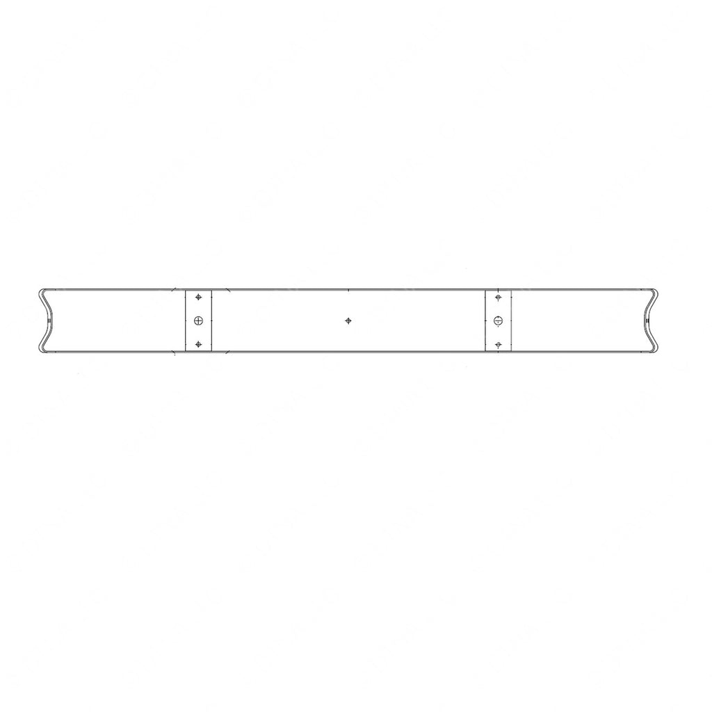 TBB 160509 BUMPER ASSEMBLY, REAR 3/16, DRW MINOTOUR