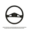 TBB 160741 STEERING WHEEL ASSY, 2 SPOKE, 18IN. DIA.