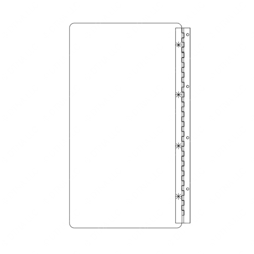 TBB 160792 DOOR ASSEMBLY, DEF TANK FILL, HDX