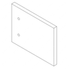TBB 160852 PAD, MOUNTING, W/HOLES, TIRE CARCASS