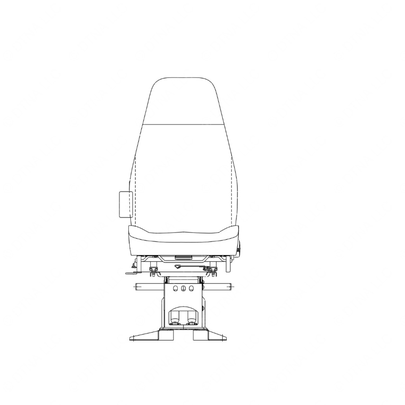 TBB 162107 DRIVERS SEAT NATIONAL NS2000 AIR PED C2