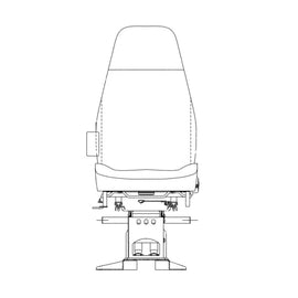 TBB 162153 SEAT-DRIVER, NS2000 AIR PEDESTAL C2