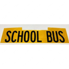 TBB 163229 LABEL SCHOOL BUS C2 REAR RYL