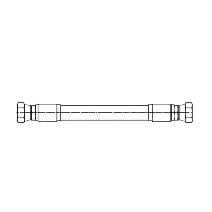 TBB 163567 ASSY-HOSE,HYD,ORFS,431-8,424IN