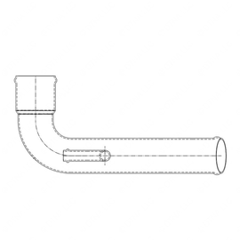 TBB 163646 ASSY-PIPE,WATER INLET,ISB,EF