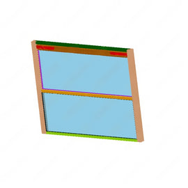 TBB 163658 WDO ASM 21.75 TEMP TINT NO STOP MILL