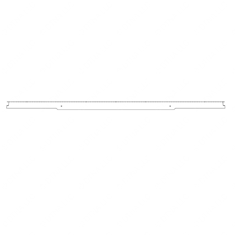 TBB 163894 UPPER HEADER, REAR FRAME, C2