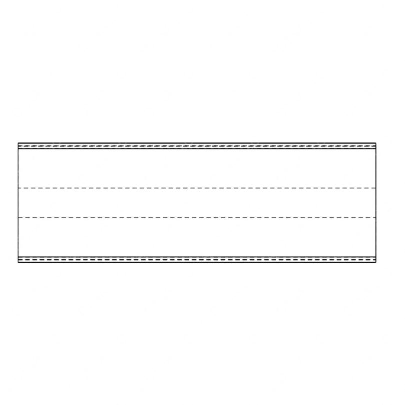 TBB 164537 PADDED SHOULDER RAIL, FIREBLOCK BLACK