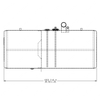 TBB 164671 FUEL TANK-60 GALLON,BTR,RH FILL