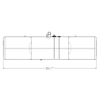 TBB 164674 FUEL TANK,100 GALLON,BTR,LH FILL