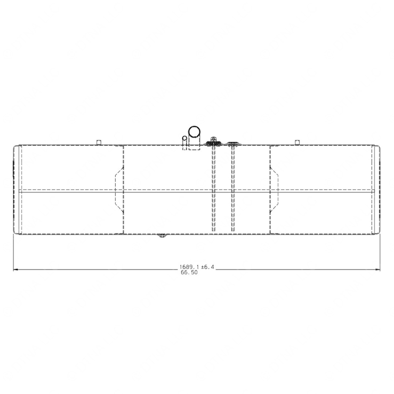 TBB 164674 FUEL TANK,100 GALLON,BTR,LH FILL